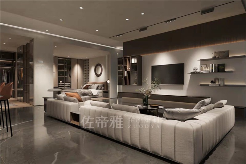 佐帝雅全屋定制：學(xué)會(huì)這幾招，小戶型客廳也能出彩